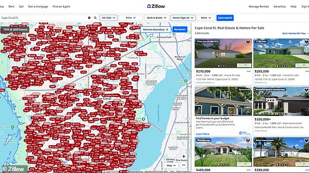 There are around 12,000 homes for sale in Cape Coral currently