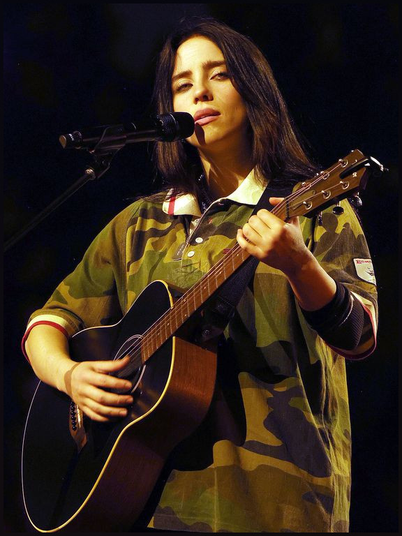 NEW YORK, NEW YORK - OCTOBER 16: (EXCLUSIVE COVERAGE) Billie Eilish performs onstage during Billie Eilish HIT ME HARD AND SOFT: THE TOUR at Madison Square Garden on October 16, 2024 in New York City. 