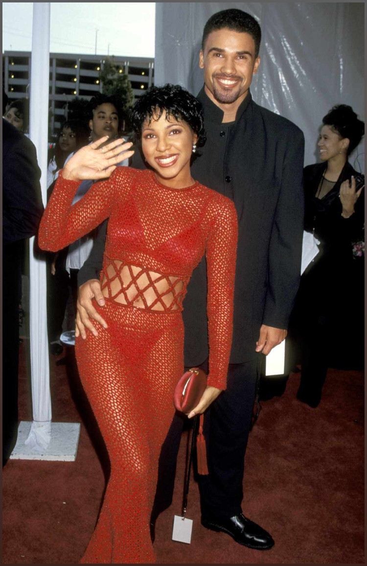 Toni Braxton and Shemar Moore 