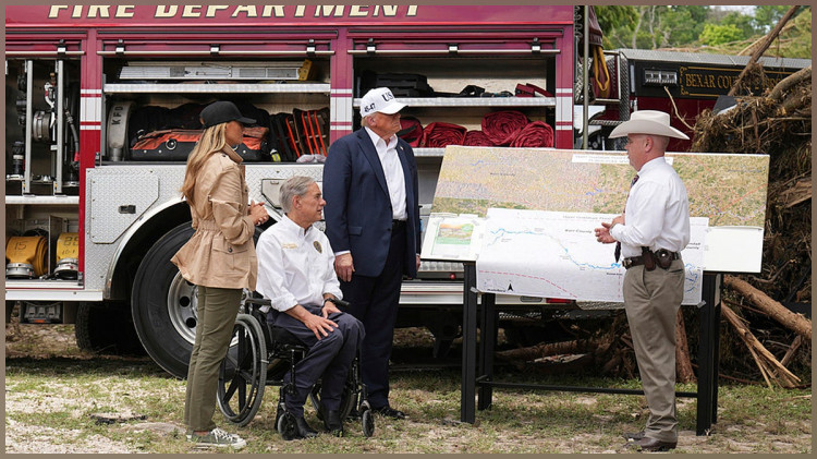 President Donald Trump, first lady Melania Trump tour devastation following Texas floods | Fox News